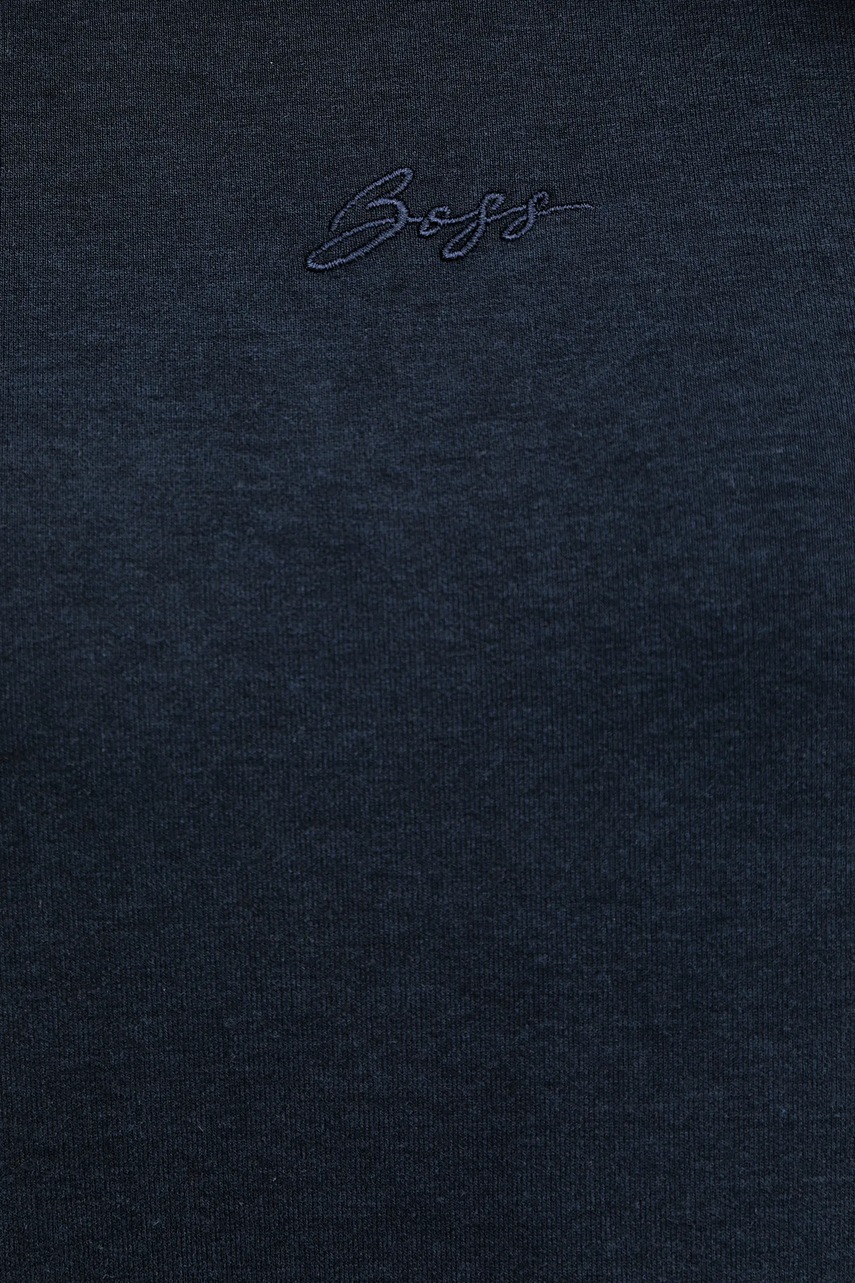 Μπλουζάκι BOSS Orange χρώμα: ναυτικό μπλε, 50541011 φωτογραφία