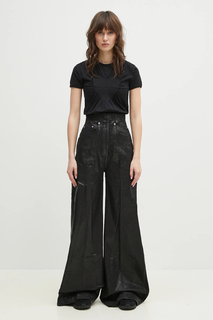 Βαμβακερό μπλουζάκι Coperni Gathered Heart φωτογραφία