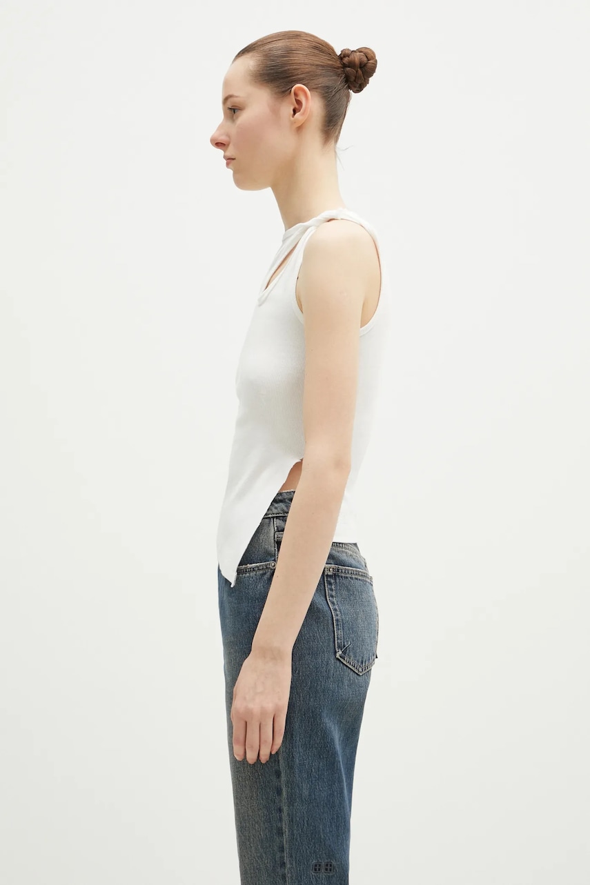 Топ KSUBI Twisted Tank женский цвет белый WPS25SI005 Топ KSUBI Twisted Tank женский цвет белый WPS25SI005