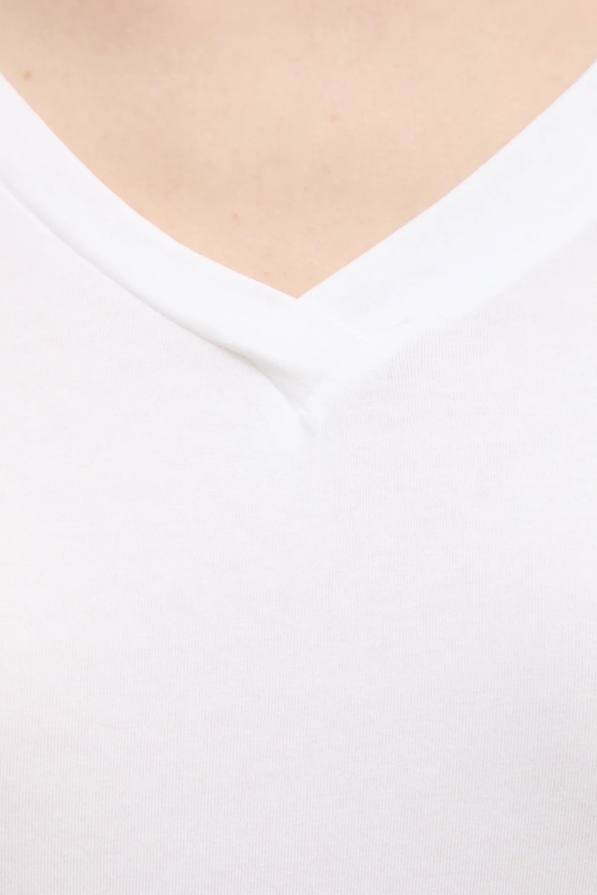 Μπλουζάκι United Colors of Benetton χρώμα: μπεζ, 3ZQM3M078 φωτογραφία