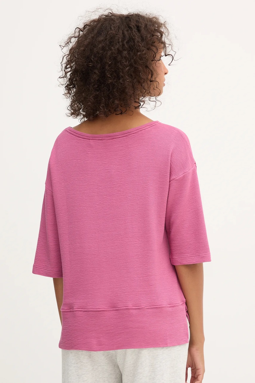 Футболка лаунж BOSS цвет розовый 50540029 Футболка лаунж BOSS цвет розовый 50540029