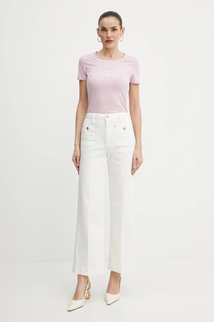 Футболка Guess цвет фиолетовый W5GI17 J1314