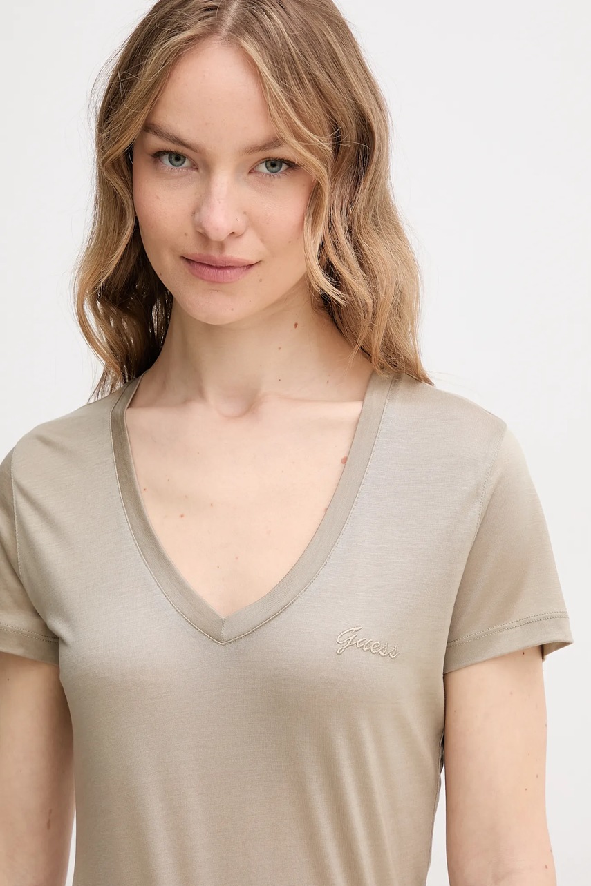 Guess t-shirt zöld, W5GP31 KCSX2 termék 2. képe