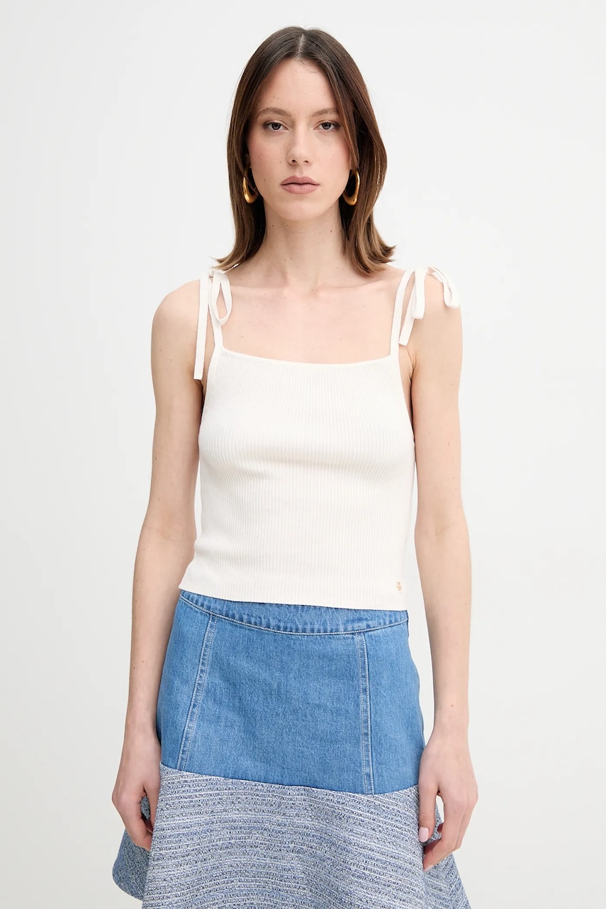 Levně Top Guess SAGE béžová barva, W5GR41 Z3C71