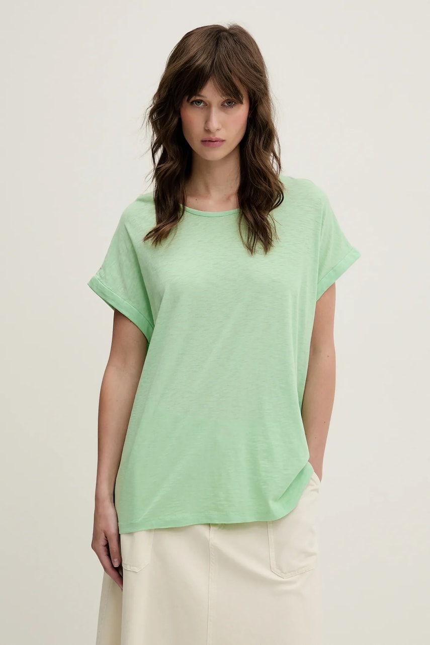 Superdry tricou culoarea verde, W1011647A-EKV