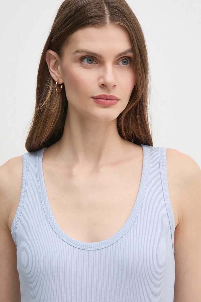 Top Calvin Klein χρώμα: μπλε, K20K208246 φωτογραφία