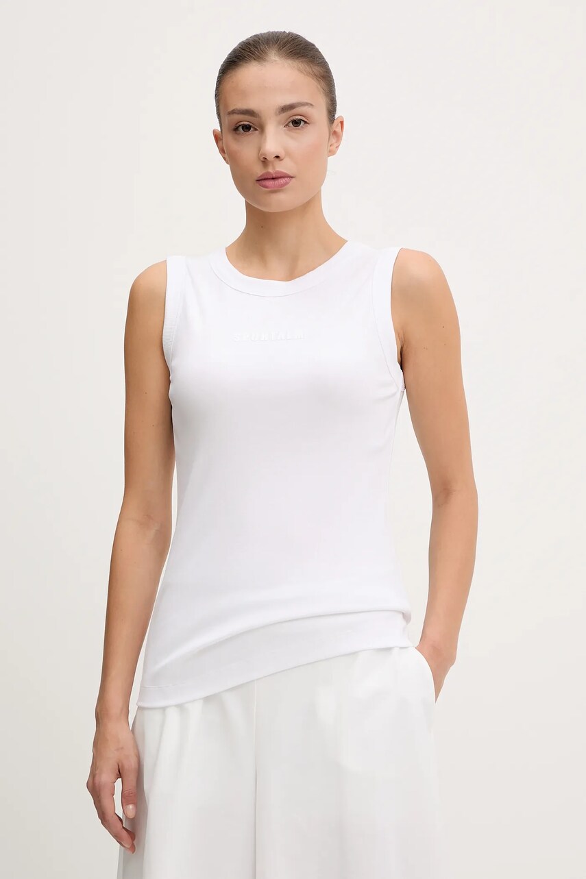 Sportalm top culoarea alb, 250102