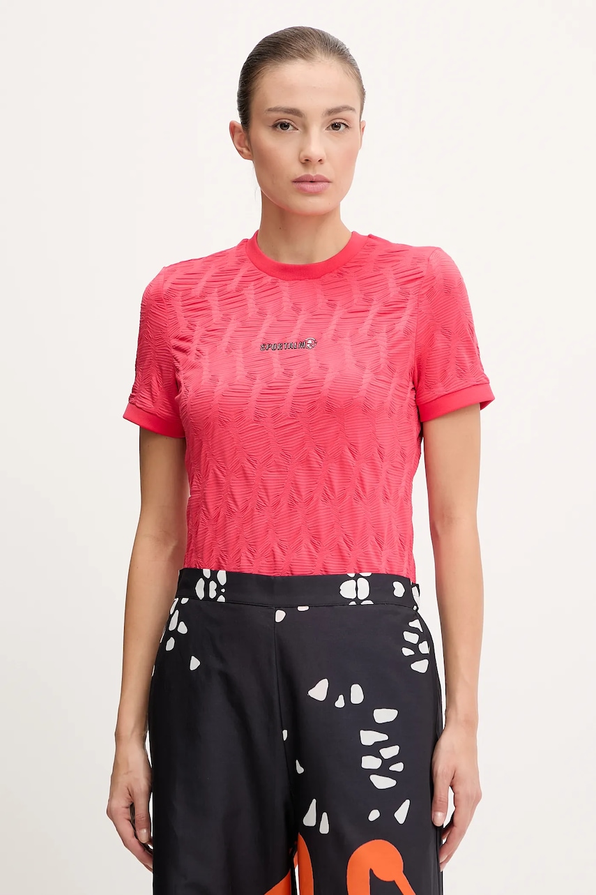 Sportalm tricou culoarea rosu, 250168