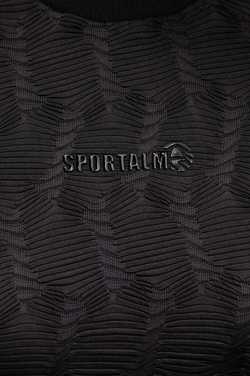 Μπλουζάκι Sportalm χρώμα: μαύρο, 250168 φωτογραφία