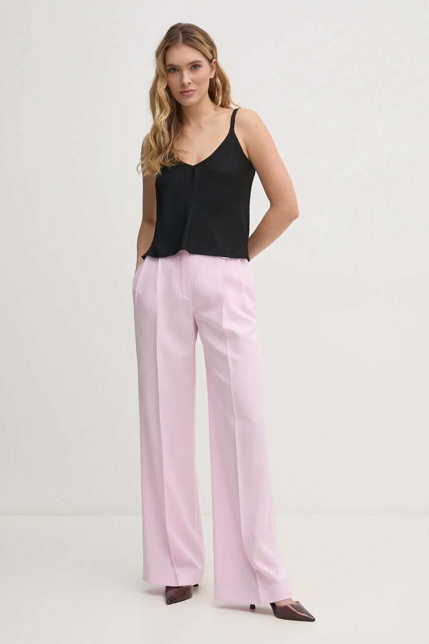 Блузка Dkny женская цвет чёрный однотонная DJ4W2038 Блузка Dkny женская цвет чёрный однотонная DJ4W2038
