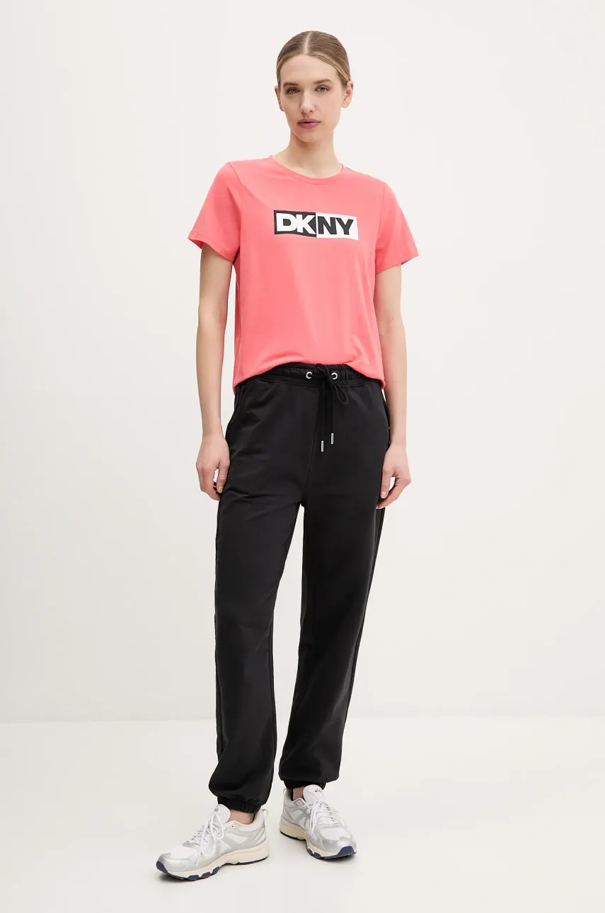 Футболка Dkny женская цвет оранжевый DP5T5894 Футболка Dkny женская цвет оранжевый DP5T5894