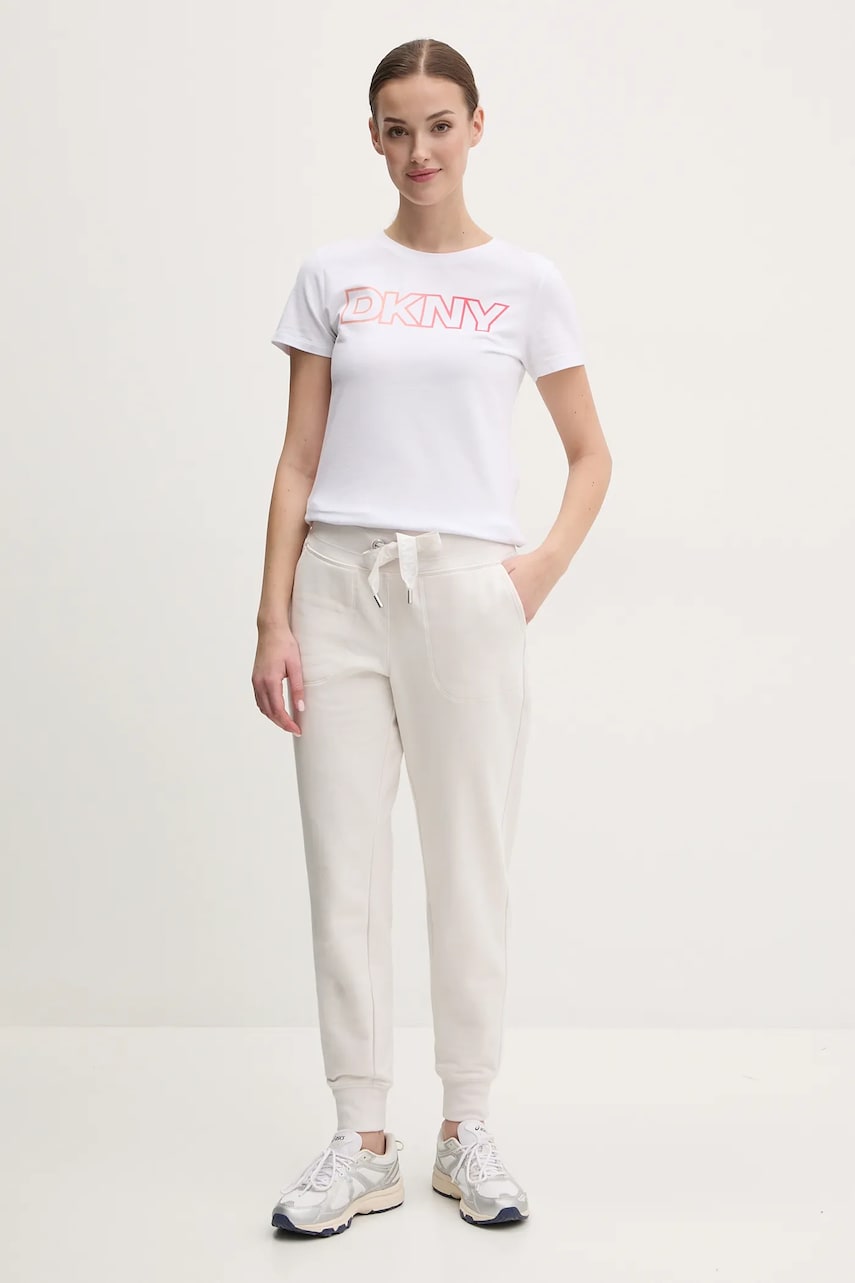 Футболка Dkny женская цвет белый DP5T1193 Футболка Dkny женская цвет белый DP5T1193