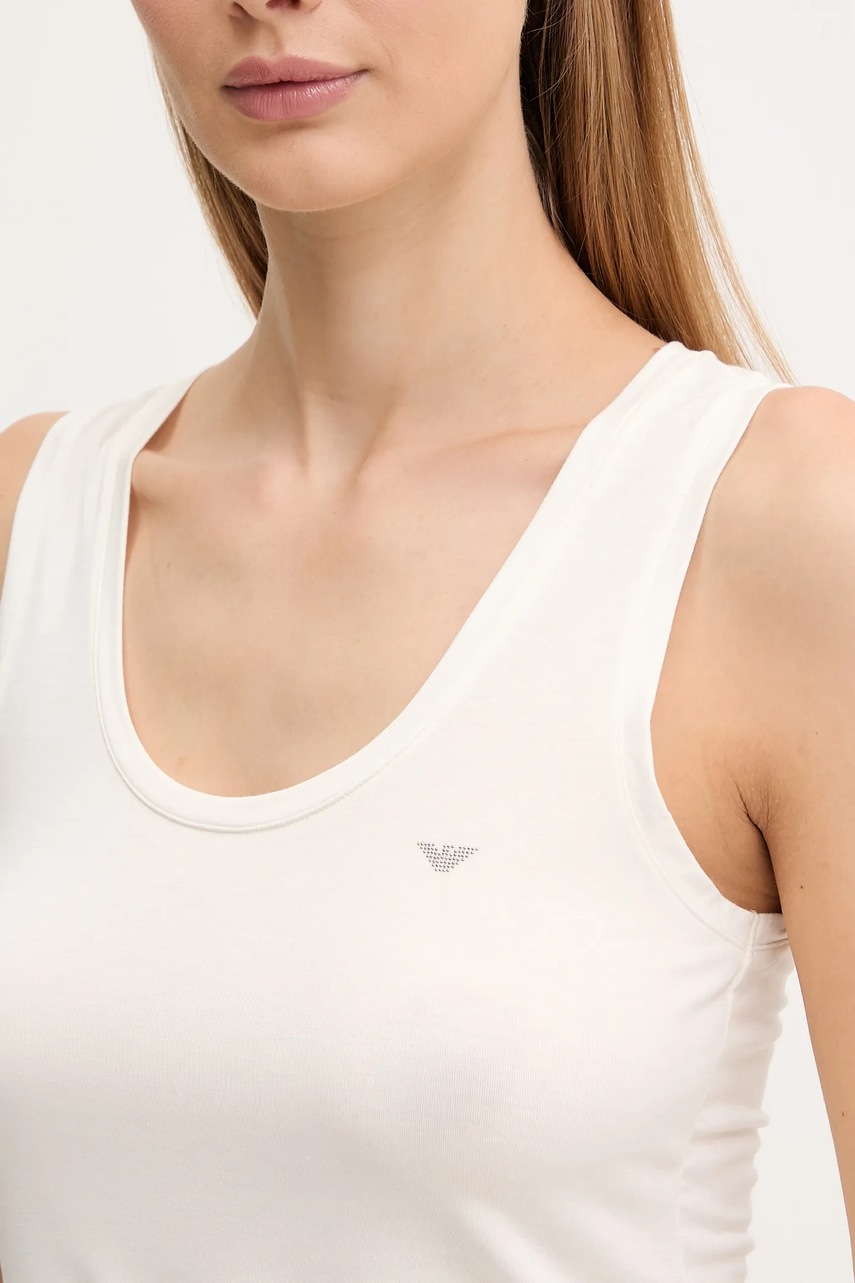 Top Emporio Armani Underwear χρώμα: μαύρο, EW000407 AF10889 φωτογραφία