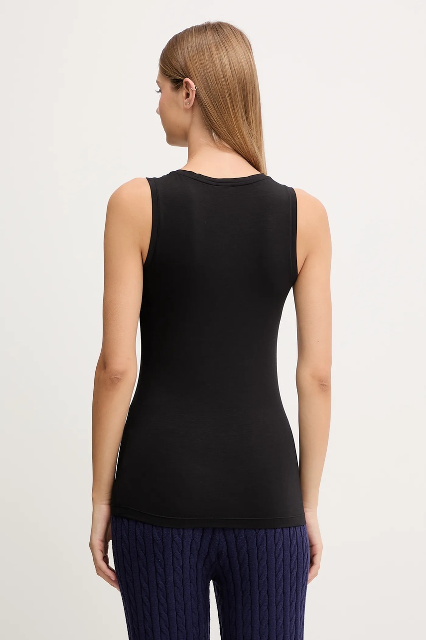 Топ Emporio Armani Underwear цвет чёрный EW000407 AF10889