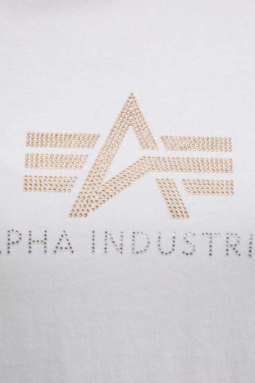 Bavlněné tričko Alpha Industries Crystal T Wmn (obrázek 5)