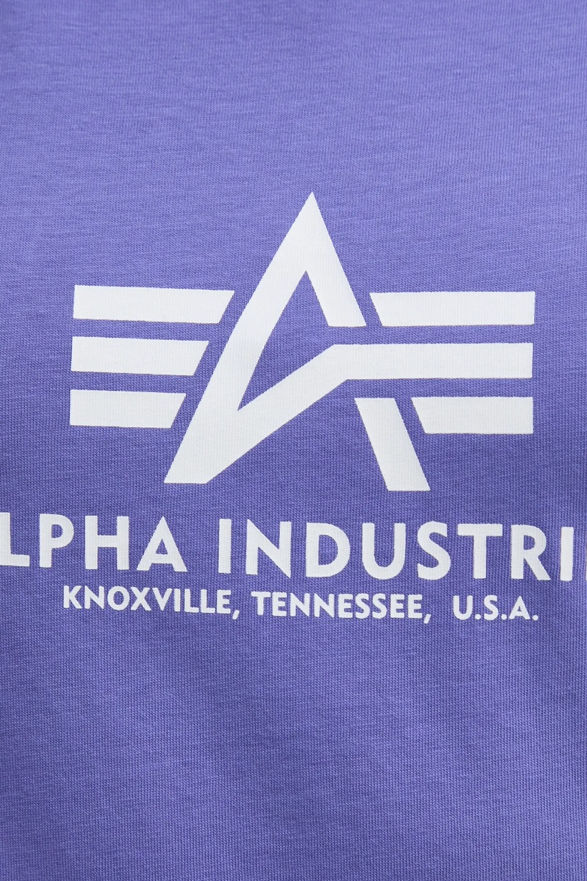 Bavlněné tričko Alpha Industries New Basic T Wmn (obrázek 4)