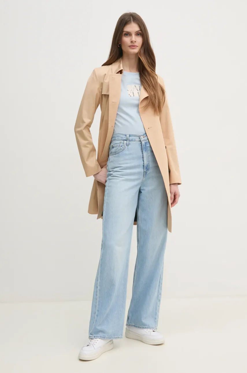 Хлопковая футболка Calvin Klein Jeans женская J20J225260 Хлопковая футболка Calvin Klein Jeans женская J20J225260