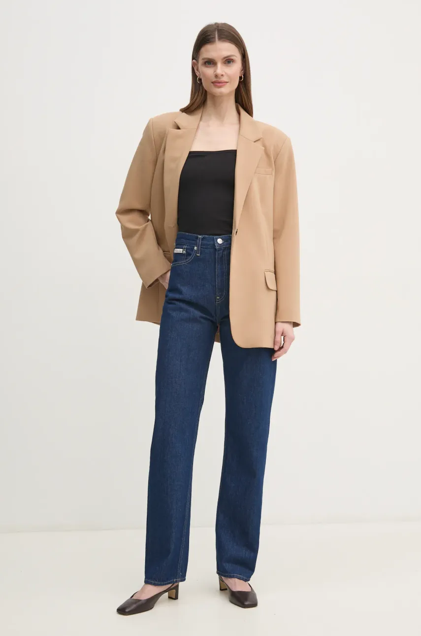 Топ Calvin Klein Jeans женский цвет чёрный J20J225310 Топ Calvin Klein Jeans женский цвет чёрный J20J225310