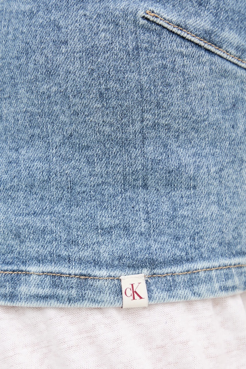 Τζιν τοπ Calvin Klein Jeans φωτογραφία