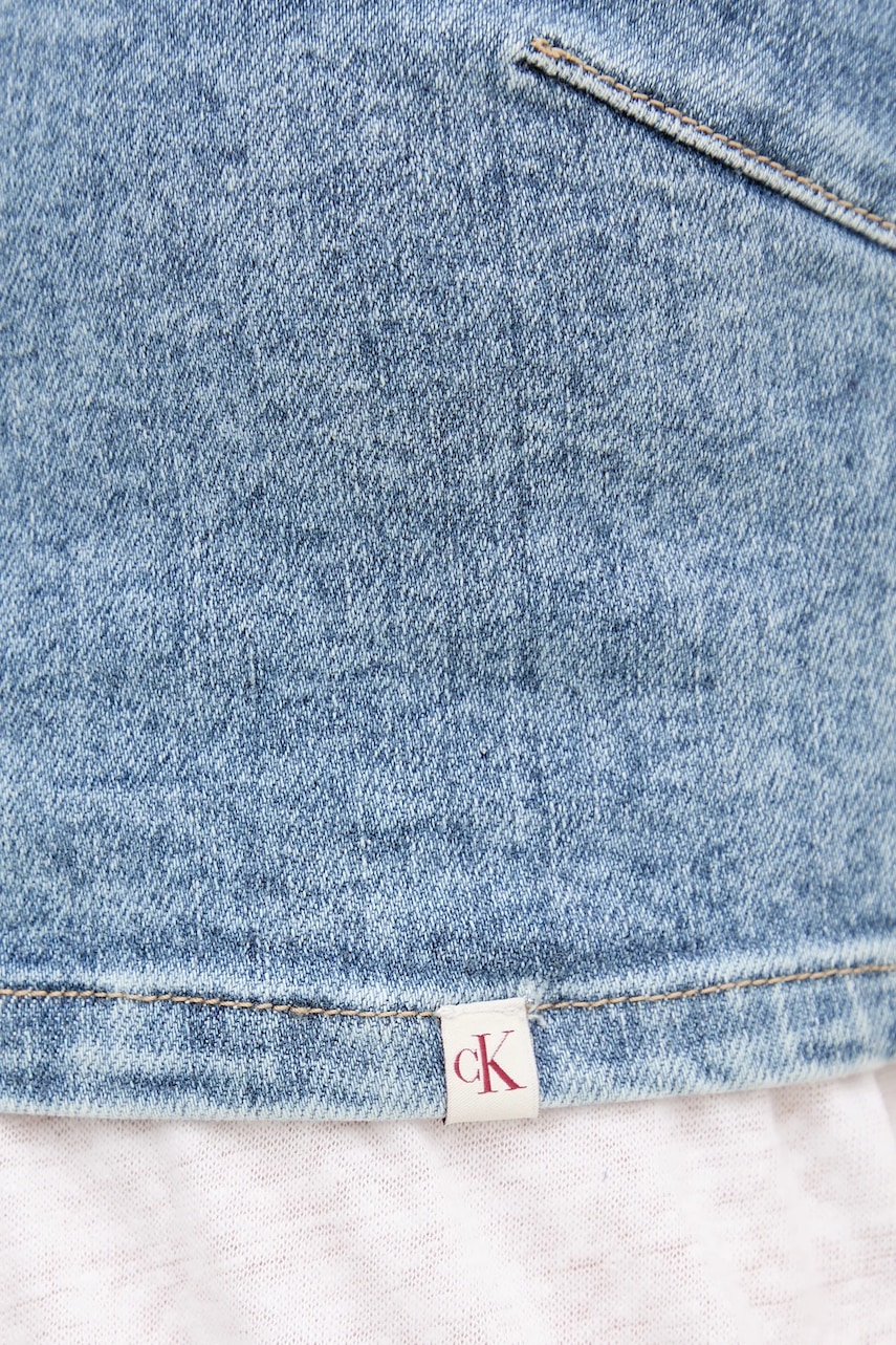 Džínsový top Calvin Klein Jeans