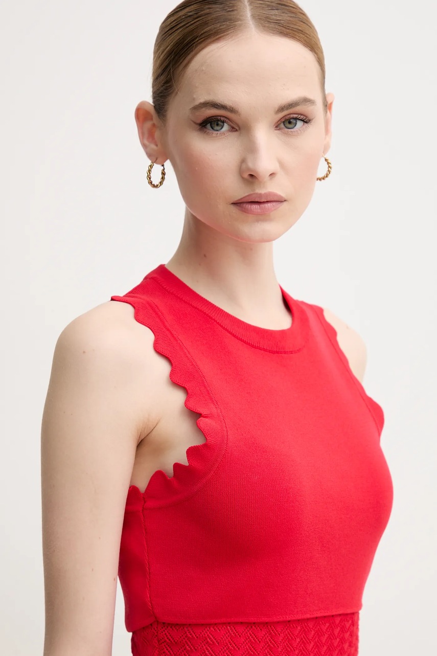 Top Gaudi χρώμα: κόκκινο, 511FD43007 φωτογραφία