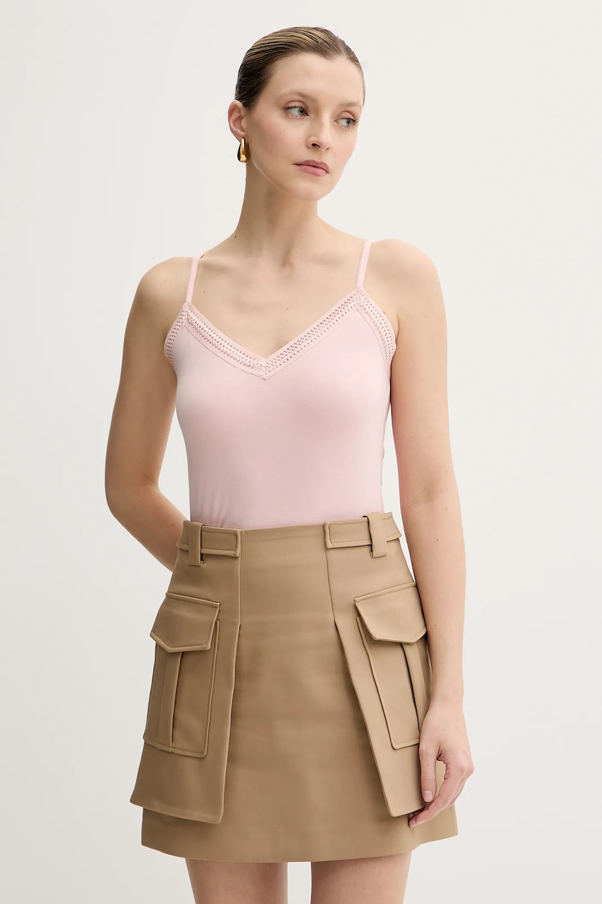 Morgan top BARBA.N culoarea roz, BARBA.N