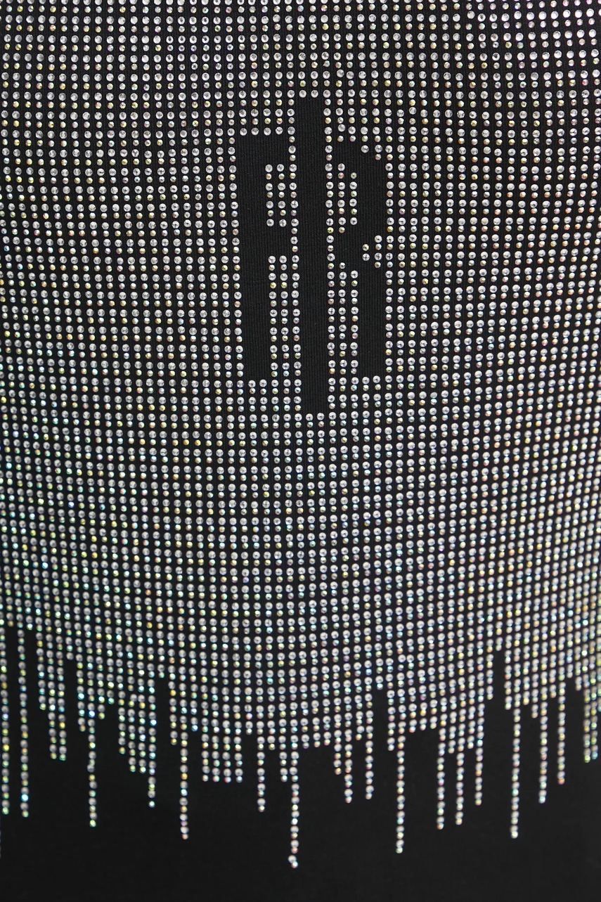 Μπλουζάκι Fracomina χρώμα: μαύρο, FP25ST3002J449N4 φωτογραφία