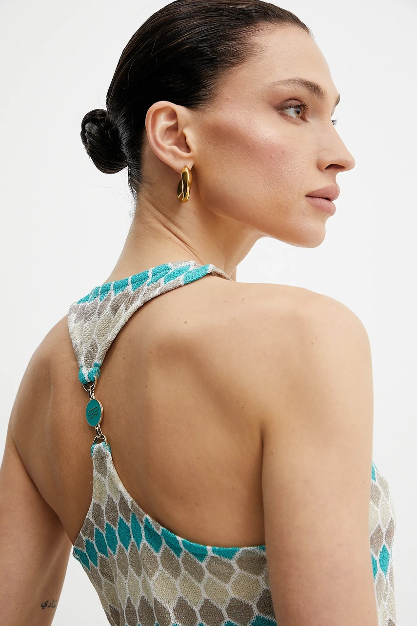 Top Fracomina χρώμα: μπεζ, FS25ST4005K414F8 φωτογραφία