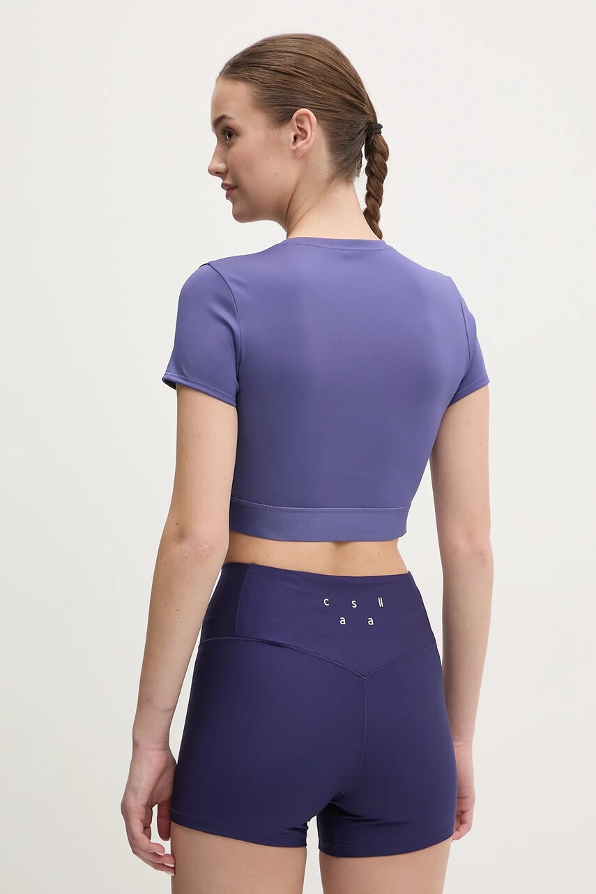 Puma edzős póló Strong lila, 526805 termék 2. képe