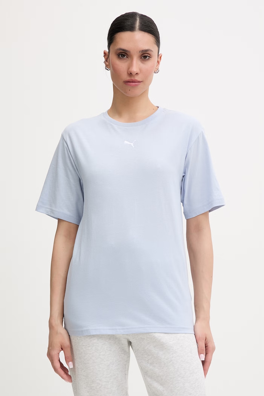 Puma T-shirt Γυναικείο Βαμβακερό Essential Relaxed