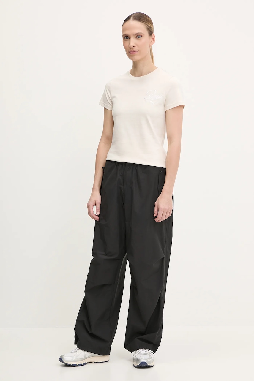 Хлопковая футболка Puma цвет бежевый 684982 Хлопковая футболка Puma цвет бежевый 684982