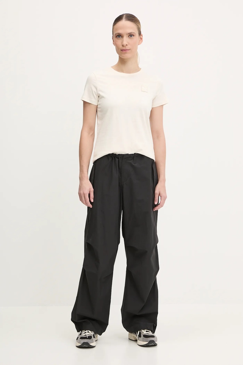 Хлопковая футболка Puma цвет бежевый 685016 Хлопковая футболка Puma цвет бежевый 685016