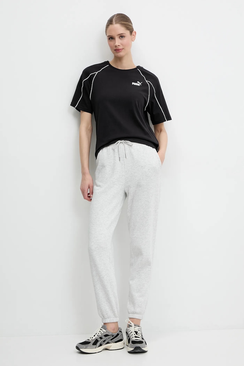 Хлопковая футболка Puma цвет чёрный 685041 Хлопковая футболка Puma цвет чёрный 685041