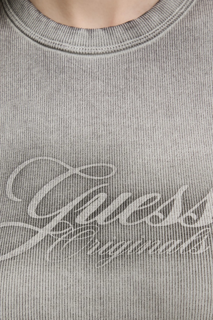 Μπλουζάκι Guess Originals χρώμα: γκρι, W5GP59 KCTT1 φωτογραφία