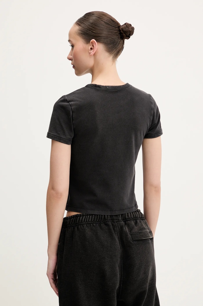 Μπλουζάκι Guess Originals χρώμα: μαύρο, W5GI32 J1314 φωτογραφία