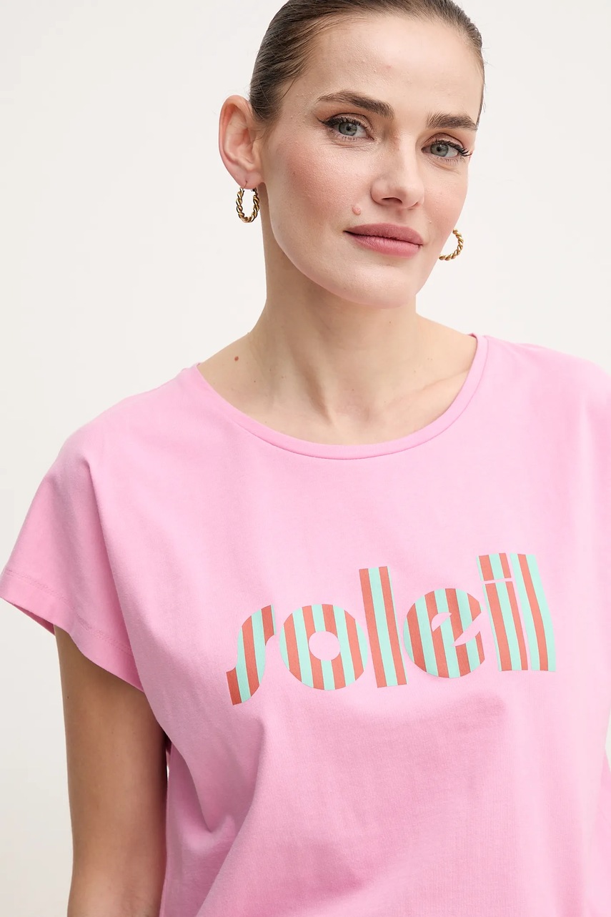 Bavlněné tričko La Petite Française TYFANY (obrázek 4)