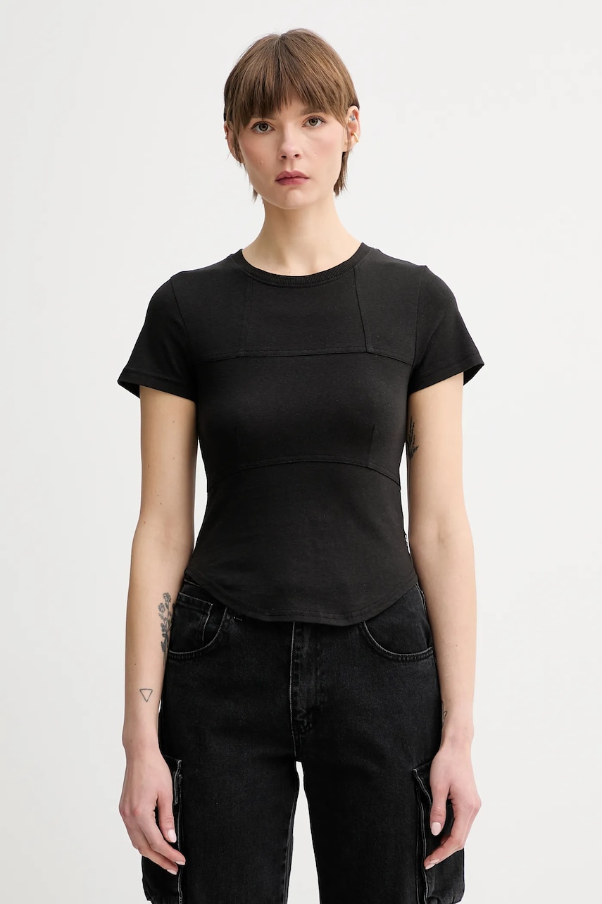 G-Star Raw tricou din bumbac culoarea negru, D26072-D601 G-Star Raw tricou din bumbac culoarea negru, D26072-D601