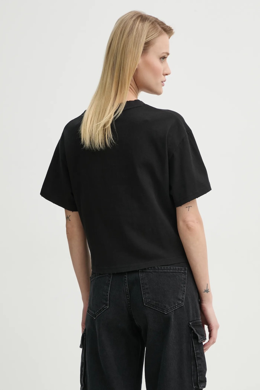 Бавовняна футболка G-Star Raw жіноча колір чорний D26239-C336 