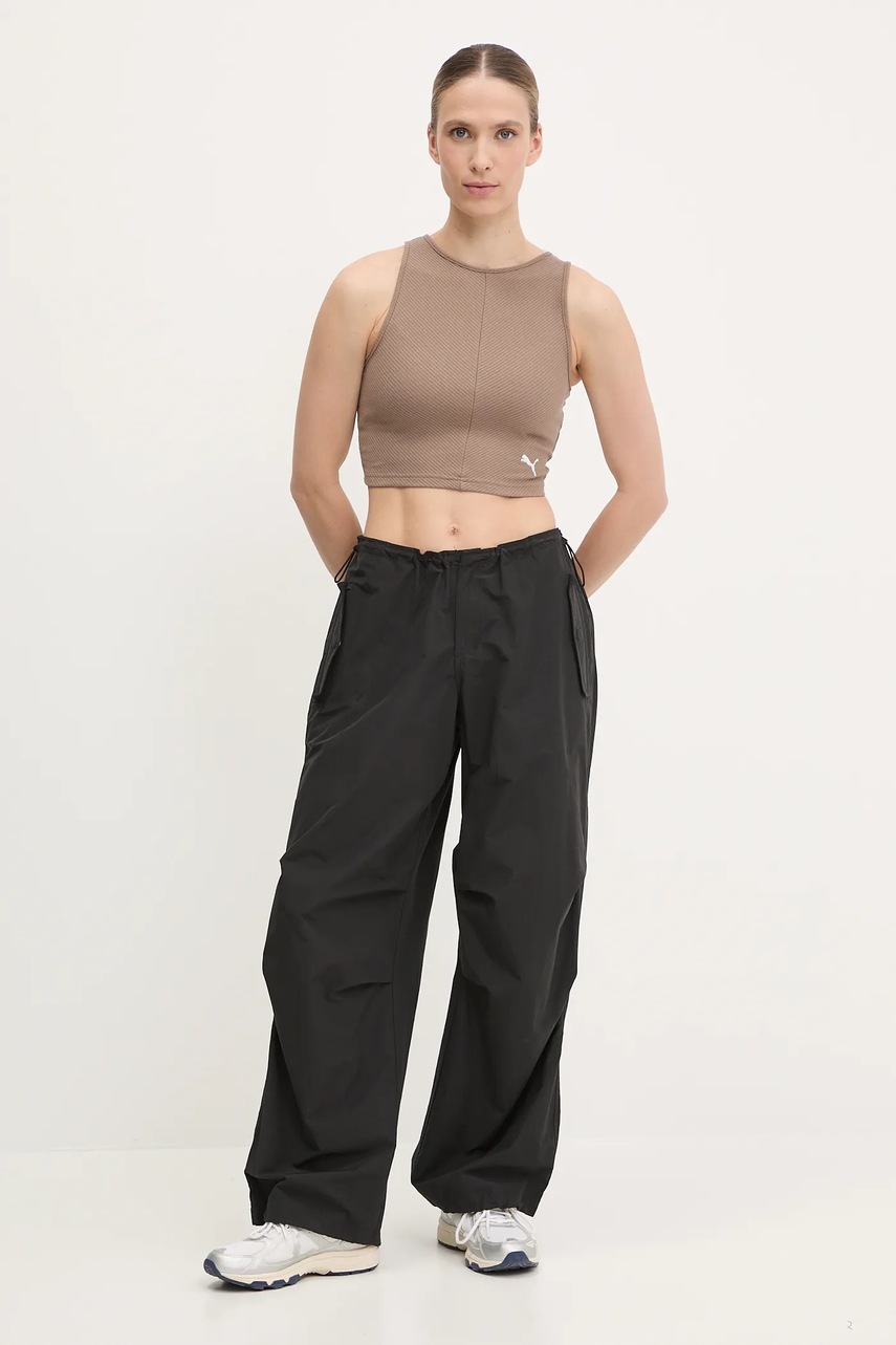 Топ Puma цвет коричневый 629765 Топ Puma цвет коричневый 629765