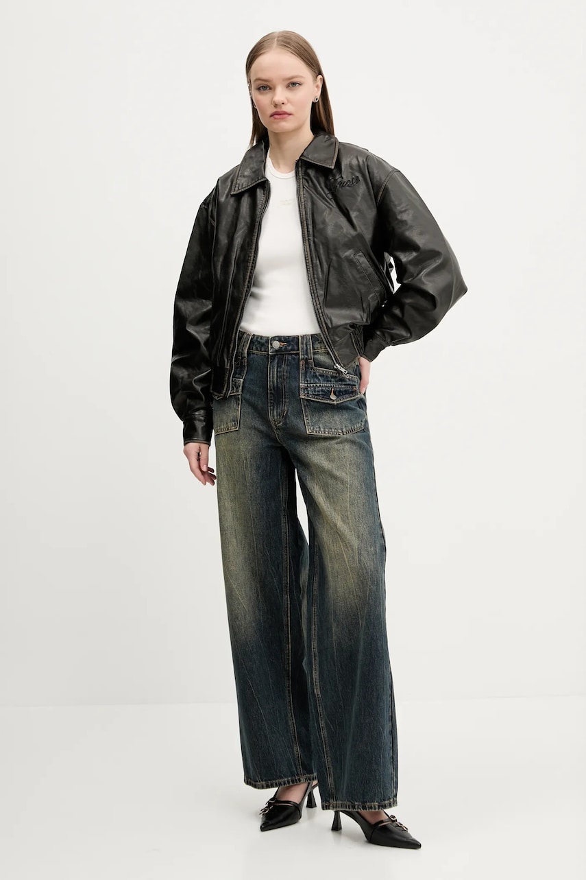 Топ Tommy Jeans цвет бежевый DW0DW20325 Топ Tommy Jeans цвет бежевый DW0DW20325