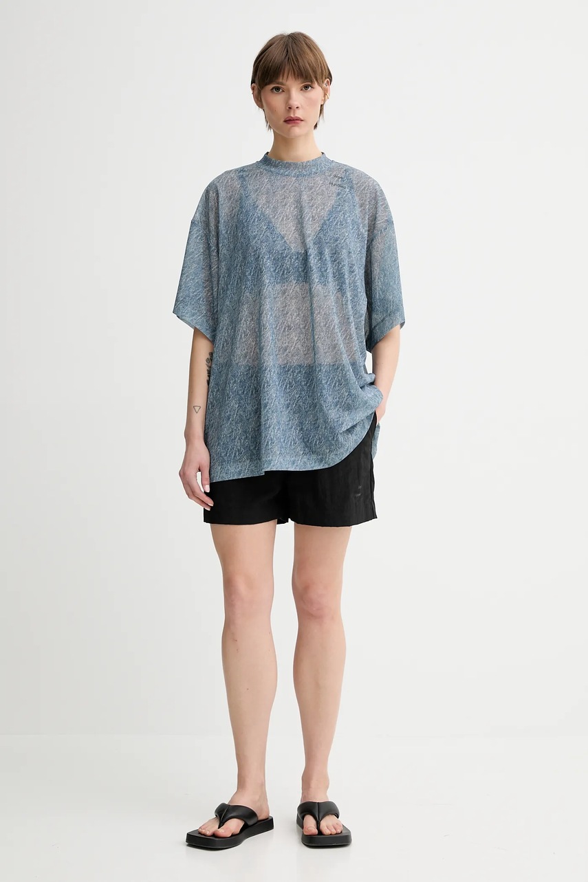 Μπλουζάκι Won Hundred χρώμα: μπλε, 3608-13034 φωτογραφία