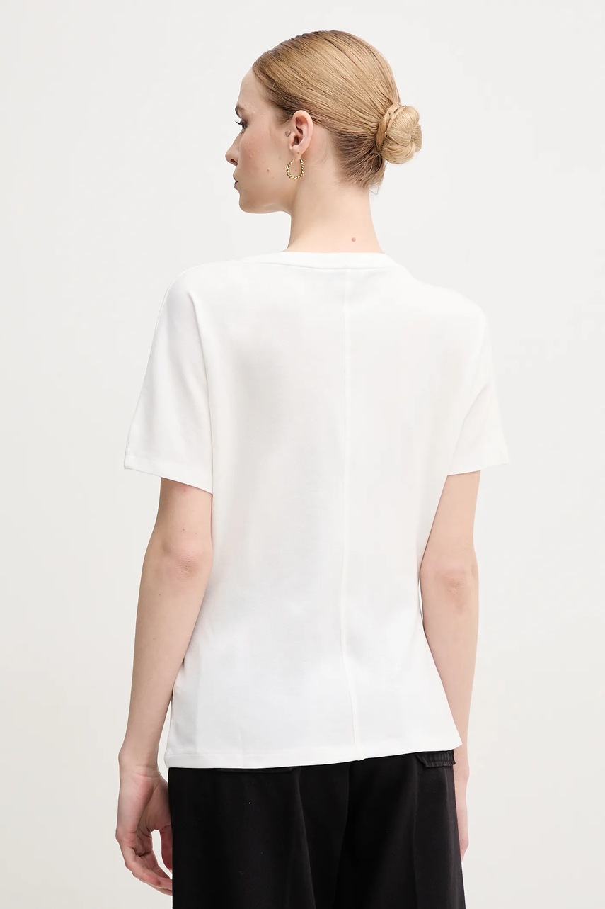 Tommy Hilfiger t-shirt női, fehér, WW0WW46114 termék 2. képe