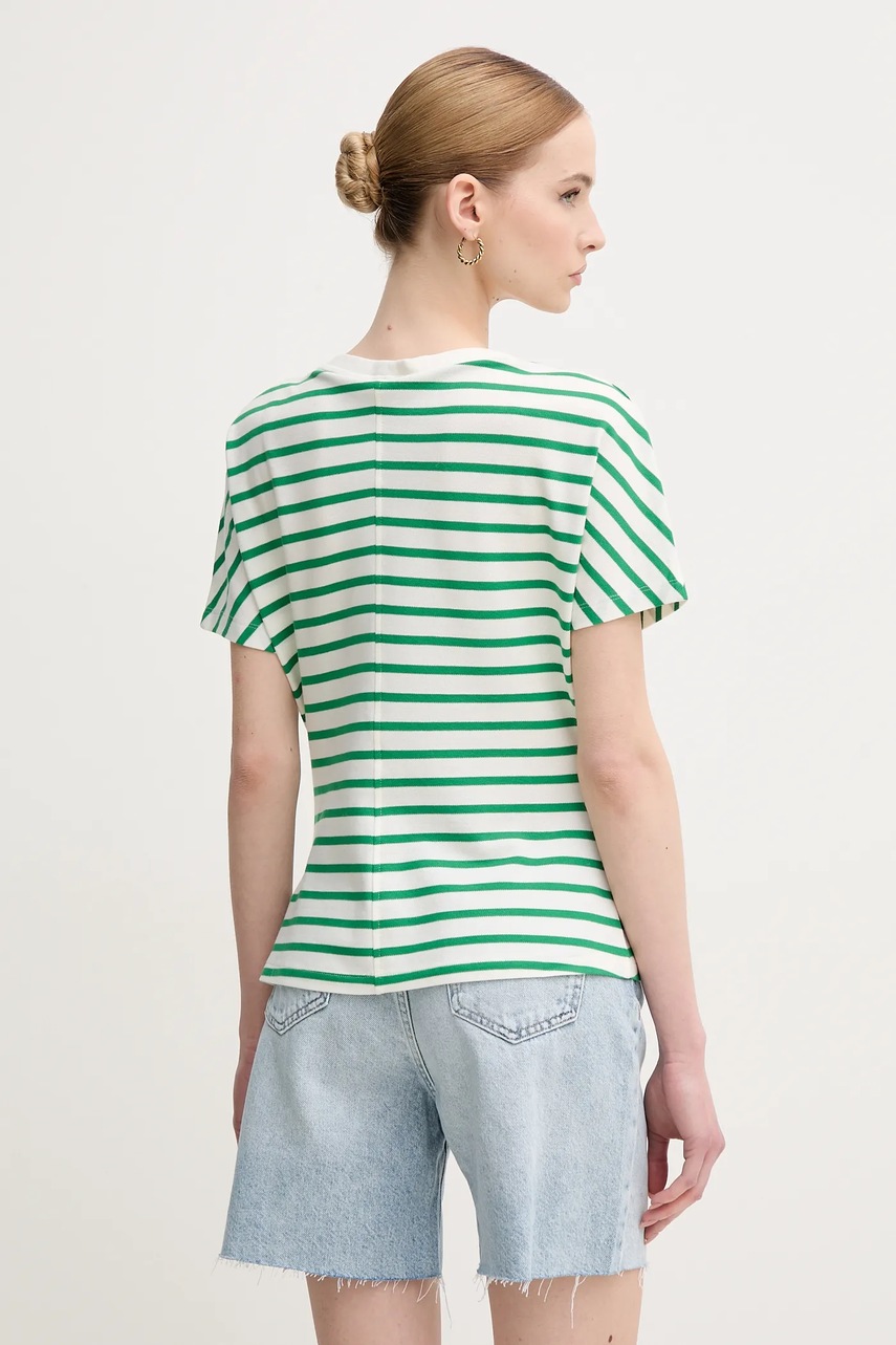Tommy Hilfiger t-shirt női, zöld, WW0WW46114 termék 2. képe
