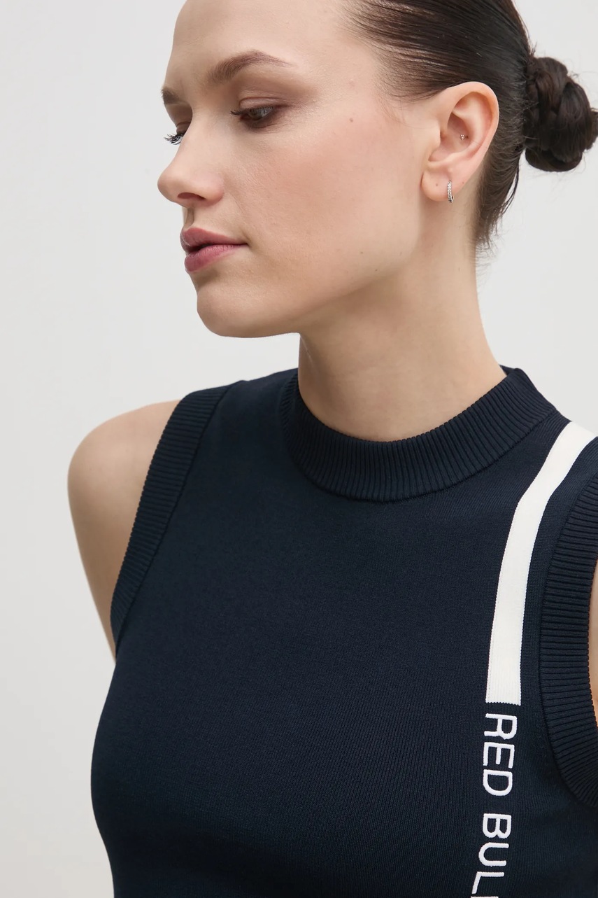 Γιλέκο Red Bull Racing x Pepe Jeans RACE STRIPE VEST χρώμα: ναυτικό μπλε, RL700001 φωτογραφία