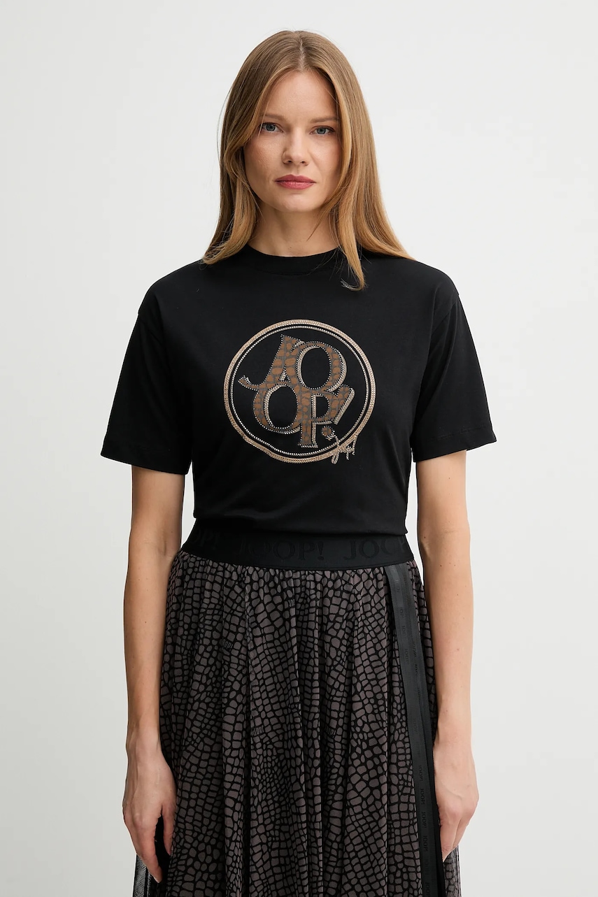 Joop! tricou din bumbac culoarea alb, 30046236