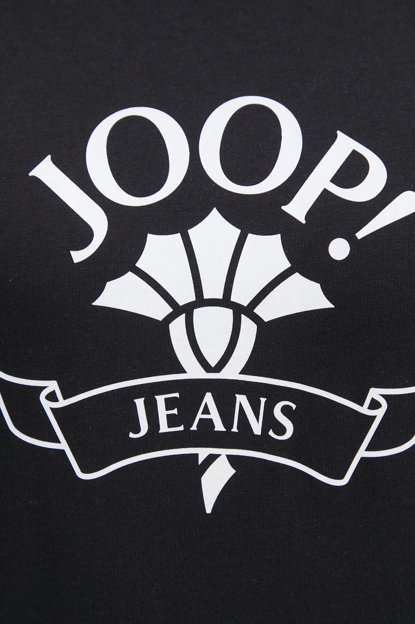 Бавовняна футболка Joop! жіноча колір чорний 30046273 
