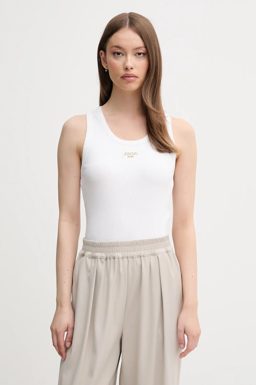Joop! top culoarea alb, 30046103