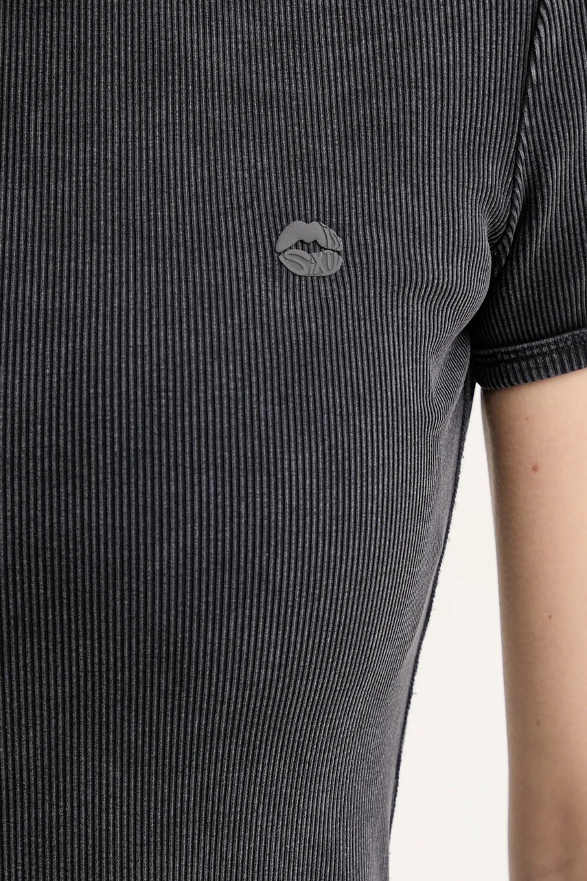 Μπλουζάκι Miss Sixty χρώμα: γκρι, 6S2SJ39400 φωτογραφία