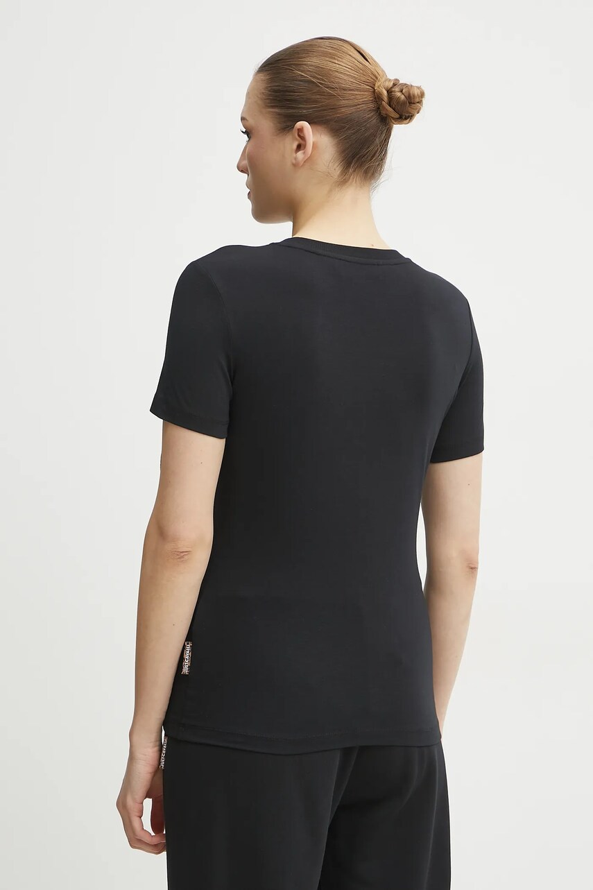 Just Cavalli t-shirt női, fekete, 78PAHE11 CJ112 termék 2. képe