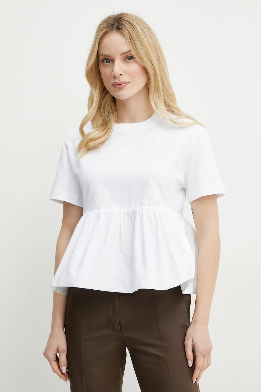 Patou tricou femei, culoarea alb, JE1519990 Patou tricou femei, culoarea alb, JE1519990